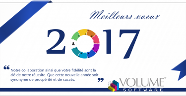 Volume Software carte de vœux 2017