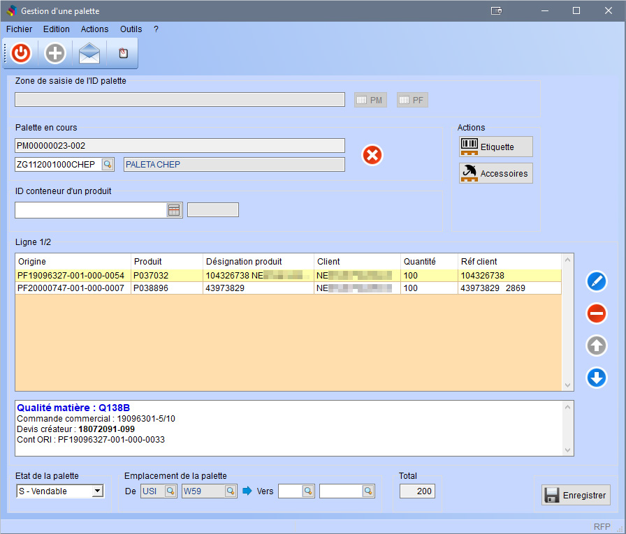 VoluPack ERP optimizes transport with mixed palletization - Volume Software