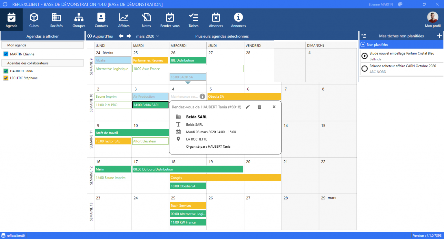 ReflexClient CRM - Volume Software