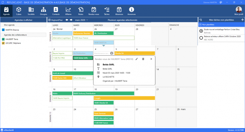 ReflexClient CRM - Volume Software